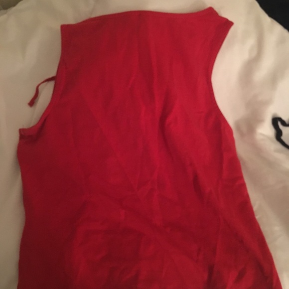 Red crop top - Picture 3 of 4